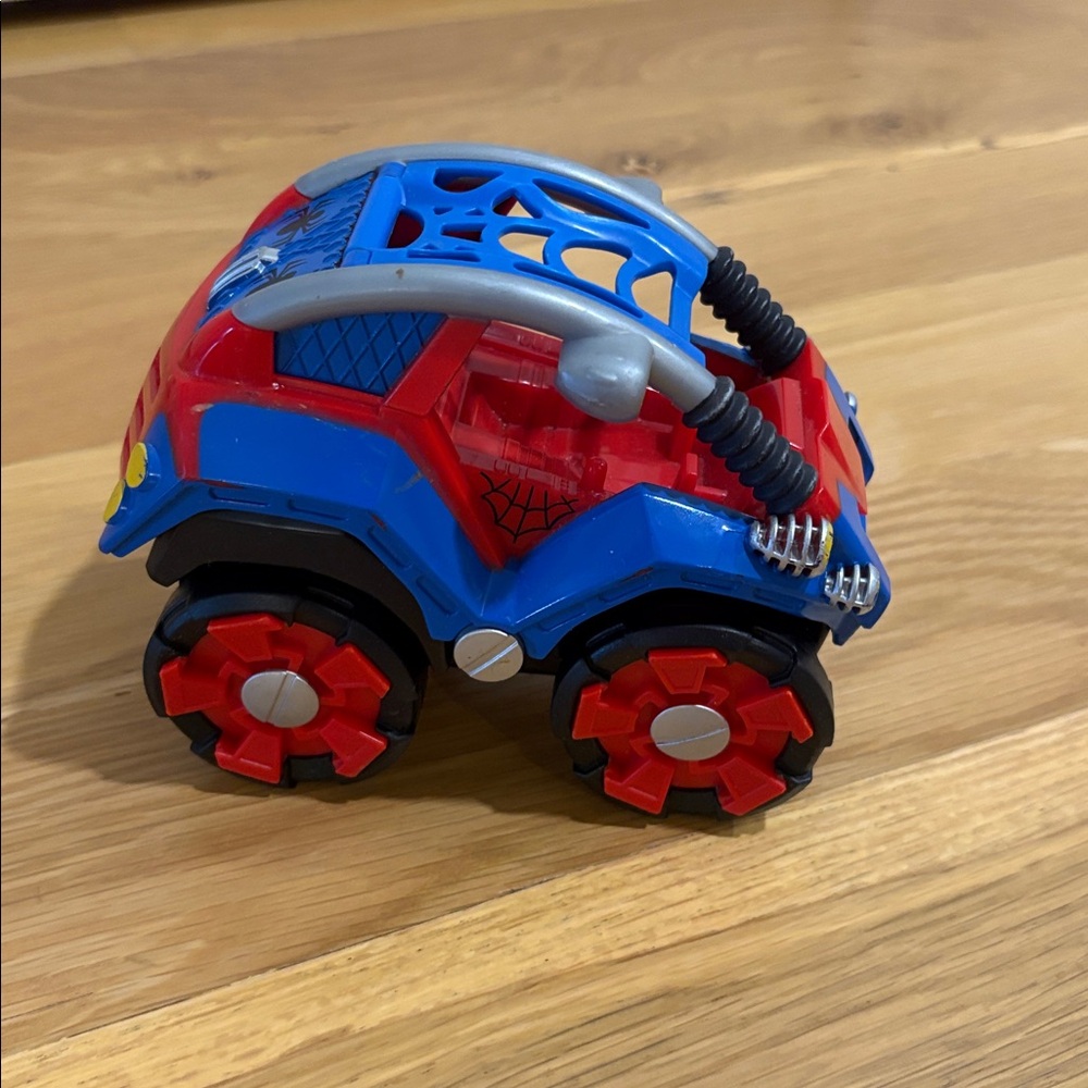 Marvel Super Hero Adventures Spider-Man's Flip-Out Stunt Buggy 2011 Playskool